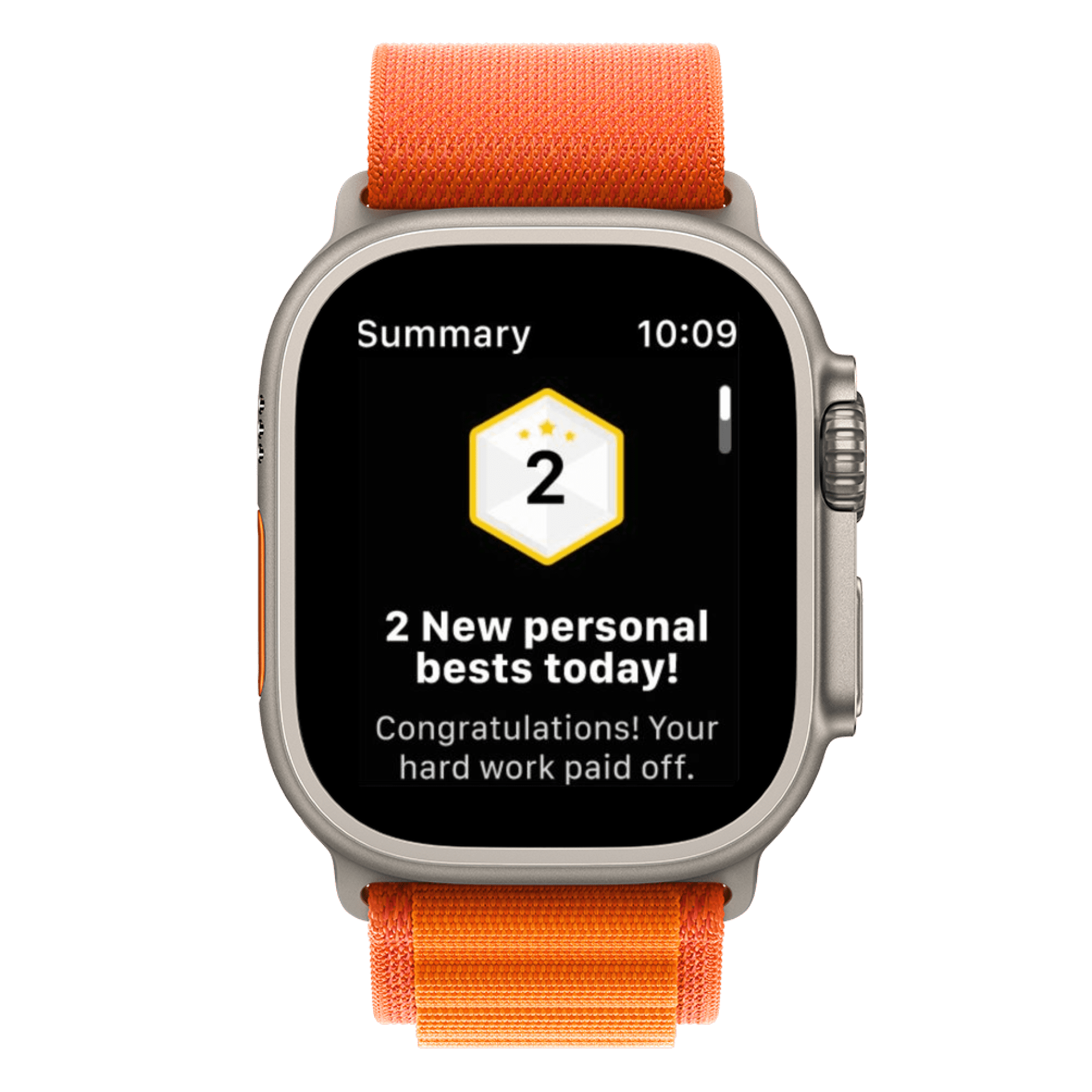 Shaping You Fitness Watch App Achievement